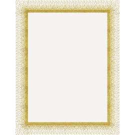 Geographics Confetti Gold Design Poster Board