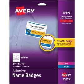 Avery® Adhesive Name Badges
