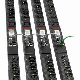 APC by Schneider Electric NetShelter 9000 24-Outlet PDU, Switched, NEMA L6-30P, 21 x IEC 60320 C13/C15, 3 x IEC 60320 C19/C21, 230 V AC