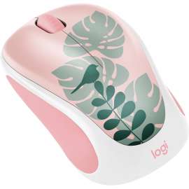 Logitech Design Collection Limited Edition Wireless Mouse with Colorful Designs, USB Unifying Receiver, 12 months AA Battery Life, Portable & Lightweight, Easy Plug & Play with Universal Compatibility, CHIRPY BIRD, Optical, Wireless