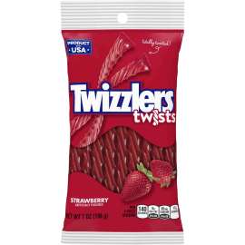 Twizzlers Twists Strawberry Flavored Candy