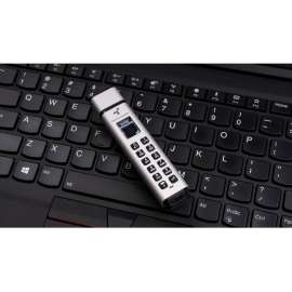 DataLocker K350 16 GB Encrypted USB Drive, 16 GB, USB 3.1 (Gen 1) Type A, USB 2.0 Type A, 190 MB/s Read Speed, 190 MB/s Write Speed