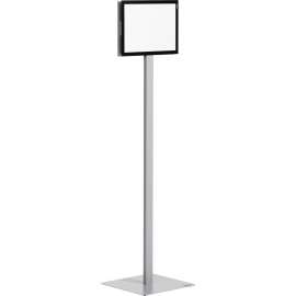 DURABLE Info Basic Floor Stand, Charcoal Gray
