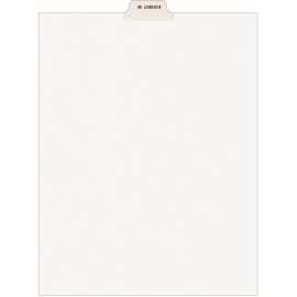 Avery-Style Preprinted Legal Bottom Tab Dividers, Exhibit M, Letter, 25/Pack
