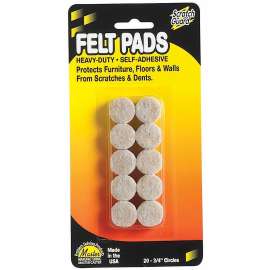 Master Caster Scratch Guard Felt Pads