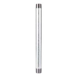 STZ Industries 3/4 in. MIP each X 3/4 in. D MIP Galvanized Steel 12 in. L Nipple
