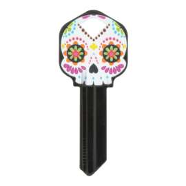 Hillman Wackey Sugar Skull House/Office Universal Key Blank Single