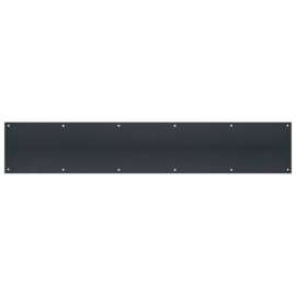 Tell Manufacturing 30 in. H X 6 in. L Matte Stainless Steel Kickplate