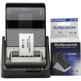 Seiko Labels Seiko SmartLabel SLP-MRL Multipurpose Label, Perfect Rectangle Label designed for many applications.