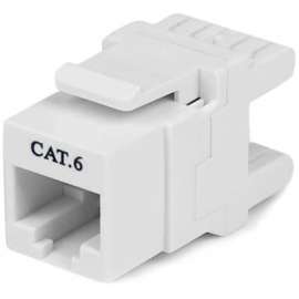 StarTech.com 180&deg; Cat 6 Keystone Jack