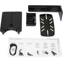 Ergotron Mounting Bracket for Flat Panel Display - Black - 17" to 24" Screen Support - 1.54 lb Load Capacity - 100 x 100, 75 x 75 - VESA Mount Compatible