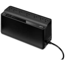 APC by Schneider Electric Back-UPS 600VA Tower UPS, Tower, 10 Hour Recharge, 3.20 Minute Stand-by, 120 V AC Input