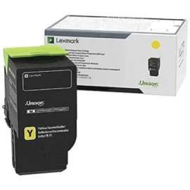 Lexmark Original Extra High Yield Laser Toner Cartridge, Yellow, 1 Each, 3500 Pages