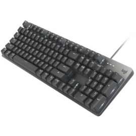 Logitech K845 Mechanical Illuminated Corded Aluminum Keyboard (TTC Brown), Brown Box, Cable Connectivity, USB Interface, English