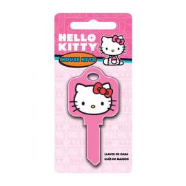 Hillman Hello Kitty House/Office Key Blank 68 SC1 Single For Schlage Locks