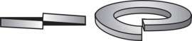 Hillman 5/16 in. D Hot-Dipped Galvanized Steel Split Lock Washer 100 pk