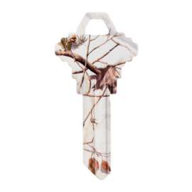 Hillman RealTree Snow House/Office Universal Key Blank Single