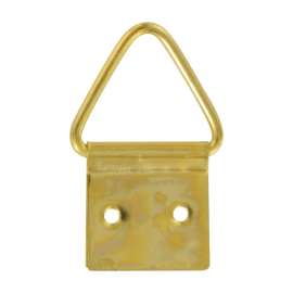 Hillman OOK Brass-Plated Ring Hanger 5 lb 2 pk
