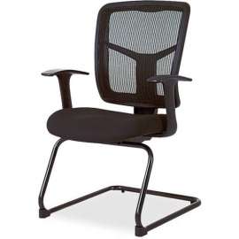 Lorell Adjustable Arms Mesh Guest Chair