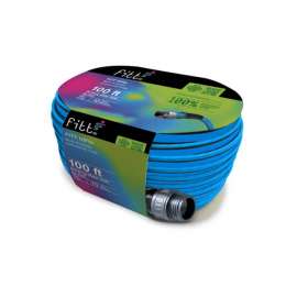 FITT HiFlo 100 ft. L Medium Duty Commercial Grade Lightweight Garden Hose Blue