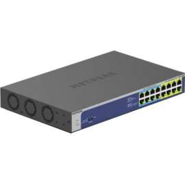 Netgear GS516UP Ethernet Switch, 16 Ports, 2 Layer Supported, 456.80 W Power Consumption, 380 W PoE Budget