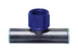Raindrip 3/4 in. Compression Drip Irrigation Tee 1 pk