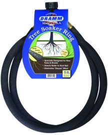 Dramm ColorStorm 5/8 in. D X 5 ft. L Heavy Duty Premium Grade Tree Soaker Ring Black