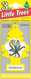 Little Trees Yellow Car Air Freshener 3 pk