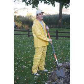 Boulder Creek Yellow Vinyl Rain Suit Medium