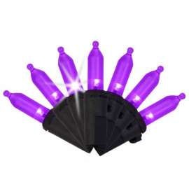 Celebrations Purple 100 ct LED T5 Halloween Lights