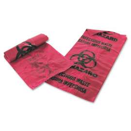 MHMS Infectious Waste Red Disposal Bags