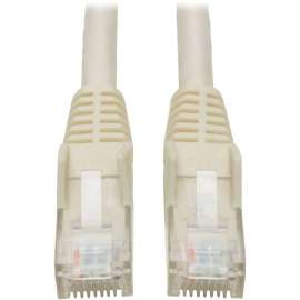 Tripp Lite 5ft Cat6 Gigabit Snagless Molded Patch Cable RJ45 M/M White 5', Category 6, 5ft, 1 x RJ-45 Male, 1 x RJ-45 Male