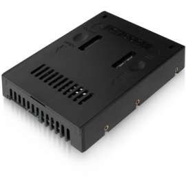 Cremax Icy Dock MB882SP-1S-2B Drive Enclosure Internal, Black, 1 x Total Bay, 1 x 2.5" Bay