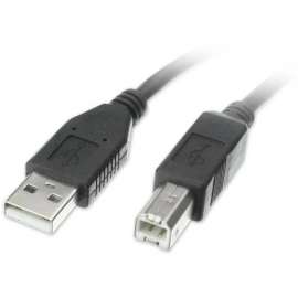 Comprehensive Cable Comprehensive USB 2.0 A Male To B Male Cable 10ft., 10 ft USB Data Transfer Cable for Printer, Scanner, Keyboard, PC, MAC, Computer, Camera, Mouse, First End: 1 x USB 2.0 Type A, Male, Second End: 1 x USB 2.0 Type B