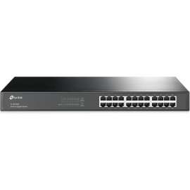 Tp Link TP-LINK TL-SG1024, 24-Port Gigabit Ethernet Switch, Limited Lifetime Protection, Plug and Play, Sturdy Metal w/Shielded Ports