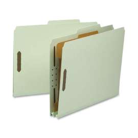 Nature Saver Recy. Gray/Green Classificatn Folders