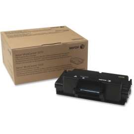 Xerox Toner Cartridge, Laser, 5000 Pages, Black, 1 Each
