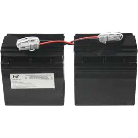 Battery Technology BTI Replacement Battery RBC55 for APC, UPS Battery, Lead Acid, Compatible with APC UPS SMT2200C SMT2200US SMT3000C