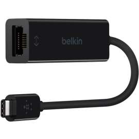 Belkin Gigabit Ethernet Card, USB Type C, 1 Port(s), 1, Twisted Pair