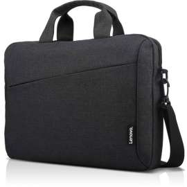 Lenovo T210 Carrying Case for 15.6" Notebook, Book, Black, Water Resistant, Polyester Body, Handle, Luggage Strap