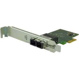 Transition Networks N-GXE-LC-02 Gigabit Ethernet Card, PCI Express 2.1 x1, Optical Fiber, 1000Base-SX, Plug-in Card
