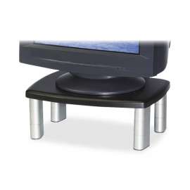 3M Premium Adjustable Monitor Stand, Up to 21" Screen Support, 80 lb Load Capacity, CRT, LCD Display Type Supported, 5.8" Height x 12" Width