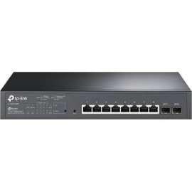 Tp Link TP-Link TL-SG2210MP, JetStream 10-Port Gigabit Smart Switch with 8-Port PoE+, Limited Lifetime Protection, 8 PoE+ Ports @ 150W, 2 SFP Slots, Omada SDN Integrated
