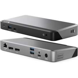 ALOGIC Universal Dual 4K Docking Station with 65W Power Delivery - PRIME DX2 Dock - ALOGIC Universal Dual 4K Docking Station with 65W Power Delivery - PRIME DX2 Dock