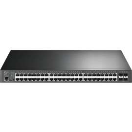 Tp Link TP-Link TL-SG3452P, JetStream 48 Port Gigabit L2+ Managed PoE Switch, Limited Lifetime Warranty, 48 PoE+ Port @384W, 4 x SFP Slots, PoE Auto Recovery