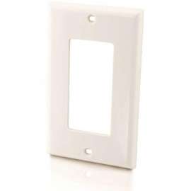 C2G Decorative Style Single Gang Wall Plate