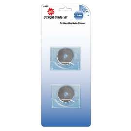 Carl Mfg Rotary Trimmer Straight Blade Set