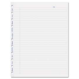 MiracleBind Ruled Paper Refill Sheets for all MiracleBind Notebooks and Planners, 11 x 9.06, White/Blue Sheets, Undated