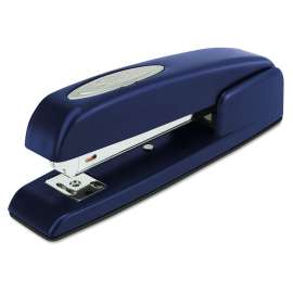747 Business Full Strip Desk Stapler, 25-Sheet Capacity, Royal Blue