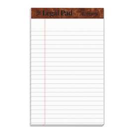 "The Legal Pad" Ruled Perforated Pads, Narrow Rule, 50 White 5 x 8 Sheets, Dozen